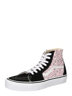 Высокие кроссовки Vans, розовый