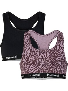 Спортивный топ без бралетта Hummel CAROLINA, черный