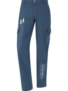 Обычные брюки-карго Jan Vanderstorm Macha, пыльный синий