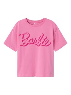 Рубашка NAME IT Dalina Barbie, розовый/светло-розовый