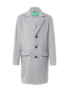 Межсезонное пальто United Colors Of Benetton, пестрый серый