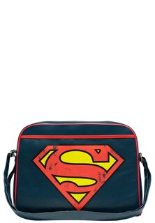 Сумка через плечо Logoshirt Superman - Logo, темно-синий