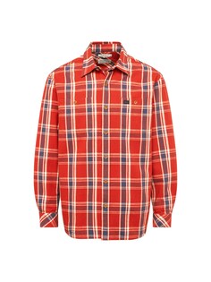 Рубашка на пуговицах стандартного кроя Nudie Jeans Co Filip, красный/бордо