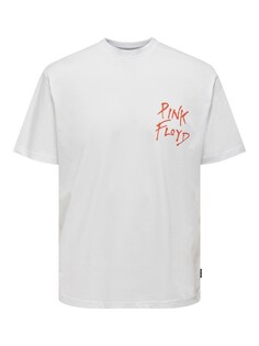 Футболка Only &amp; Sons PINK FLOYD, белый