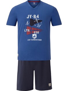 Короткая пижама Jan Vanderstorm Bengt, синий