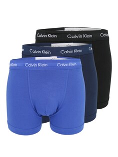 Обычные боксеры Calvin Klein, синий кобальт/ночь-синий/черный
