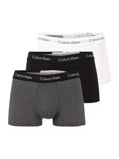 Обычные боксеры Calvin Klein, черно-белый