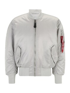 Межсезонная куртка Alpha Industries MA-1, светло-серый