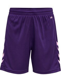 Обычные тренировочные брюки Hummel, темно фиолетовый