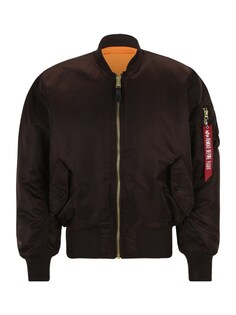 Межсезонная куртка Alpha Industries MA-1, темно коричневый