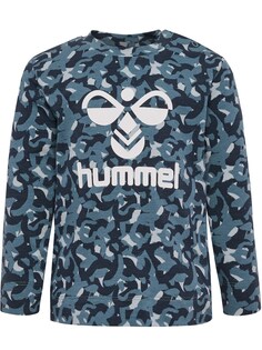 Рубашка Hummel, пыльный синий