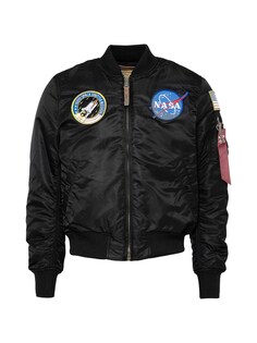 Межсезонная куртка Alpha Industries Nasa, черный