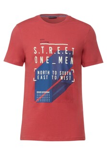 Футболка Street One MEN, красный