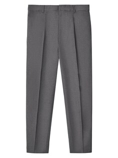 Обычные плиссированные брюки Adolfo Dominguez, серый