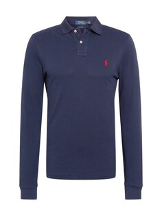 Узкая футболка Polo Ralph Lauren, темно-синий