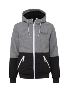 Зимняя куртка Defacto, серый/черный