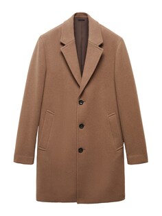 Межсезонное пальто MANGO MAN Haki, светло-коричневый