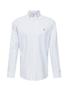 Рубашка на пуговицах стандартного кроя Polo Ralph Lauren, голубой/белый
