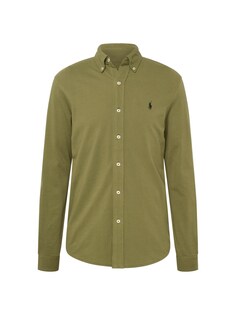 Рубашка на пуговицах стандартного кроя Polo Ralph Lauren, оливковое