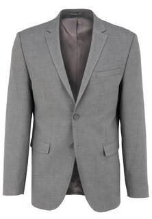Деловой пиджак приталенного кроя Steffen Klein, серый