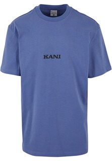 Футболка Karl Kani, темно-синий/светло-голубой