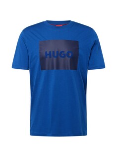 Футболка HUGO Dulive, синий/темно-синий