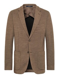 Деловой пиджак приталенного кроя Boggi Milano Bari, коричневый