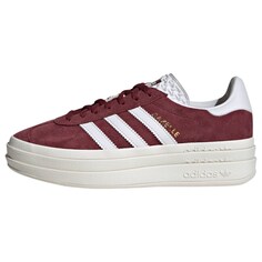 Кроссовки Adidas Gazelle Bold, темно-красный