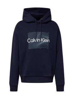 Толстовка Calvin Klein, голубой/темно-синий