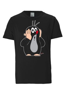 Футболка Logoshirt Der kleine Maulwurf, черный