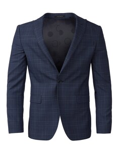Пиджак стандартного кроя Ted Baker, дымчато-синий/темно-синий