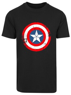 Футболка F4Nt4Stic Marvel Captain America, черный