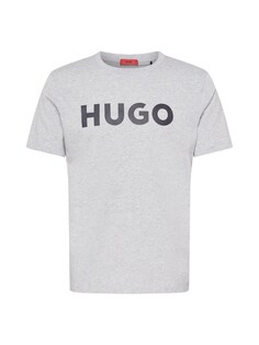Футболка HUGO Dulivio, пестрый серый