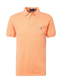 Узкая футболка Polo Ralph Lauren, пастельно-оранжевый