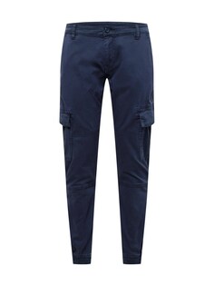 Зауженные брюки-карго Urban Classics, темно-синий