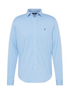 Рубашка на пуговицах стандартного кроя Polo Ralph Lauren, королевский синий/светло-синий