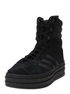 Ботильоны на шнуровке Adidas Gazelle, черный