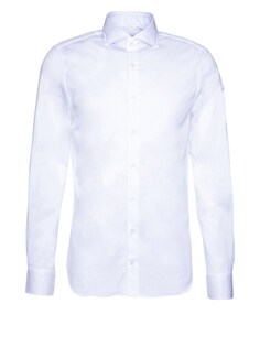 Рубашка узкого кроя на пуговицах Baldessarini Henry, белый