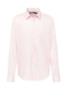 Рубашка на пуговицах стандартного кроя Karl Lagerfeld, розовый