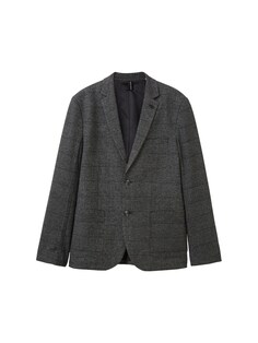 Пиджак стандартного кроя Tom Tailor, темно-серый