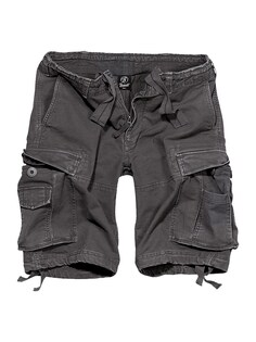 Обычные брюки-карго Brandit, темно-серый