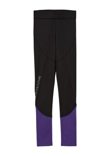 Леггинсы облегающего кроя S.Oliver, фиолетовый/черный