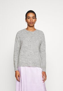 Свитер LULU LS O-NECK NOOS Selected Femme, светло-серый меланж