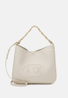 Сумка для рук HOBO BAG Armani Exchange, кремовый