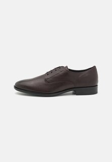 Элегантные туфли на шнуровке COLBY BOSS, темно-коричневый