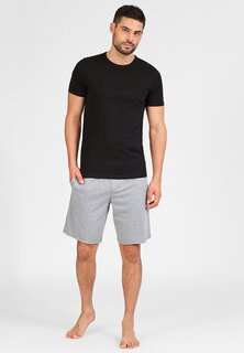 Майка ФУТБОЛКА JACBASIC CREW NECK TEE 2 PACK Jack &amp; Jones, черный