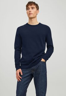 Свитер EBASIC CREW NECK NOOS Jack &amp; Jones, темно-синий пиджак