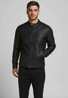 Куртка из искусственной кожи JJEWARNER NOOS Jack &amp; Jones, черный