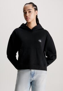 Толстовка LABEL HOODIE Calvin Klein Jeans, ck черный