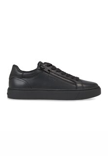 Низкие кроссовки LOW TOP W ZIP RUBB Calvin Klein, тройной черный